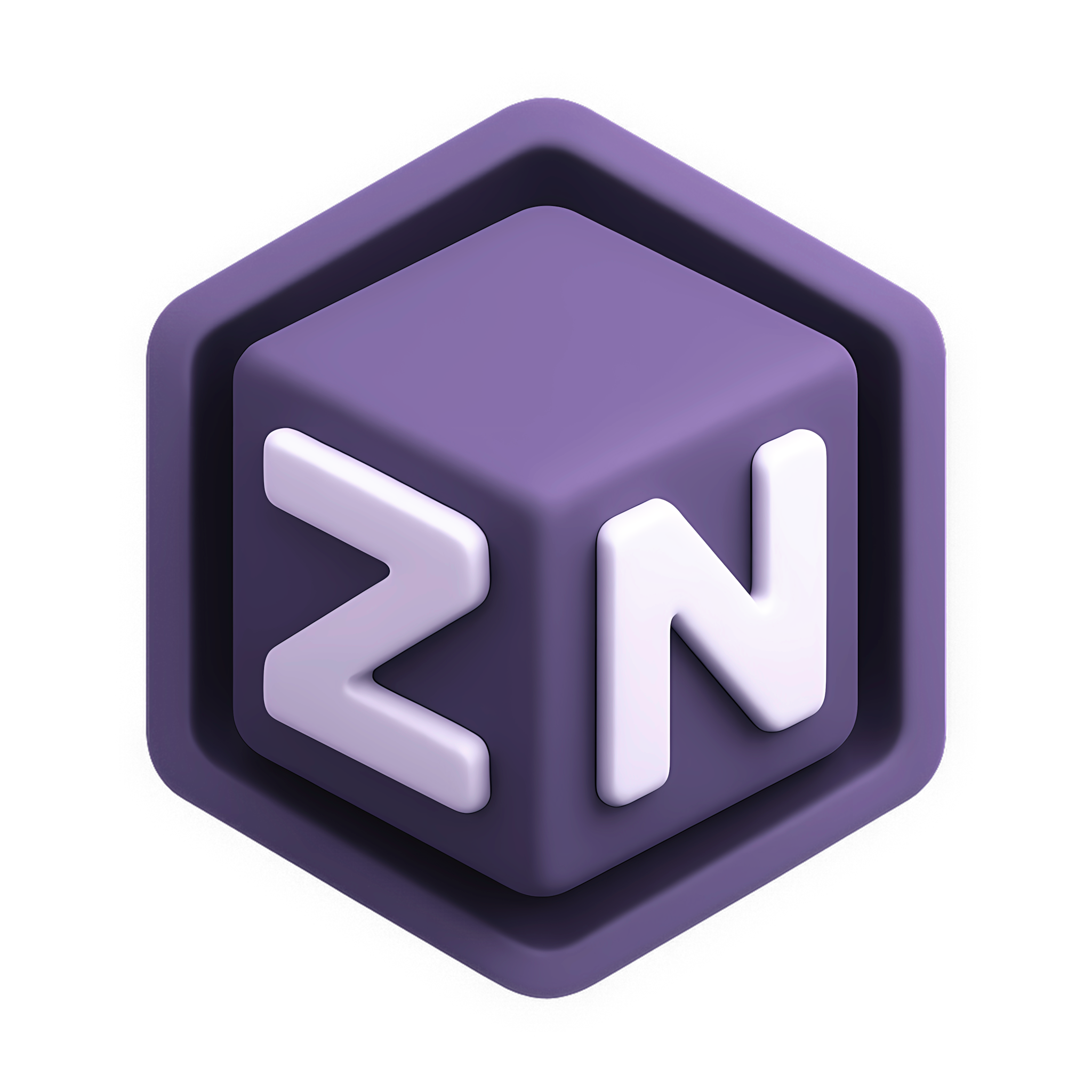 Stylized Cube Graphic